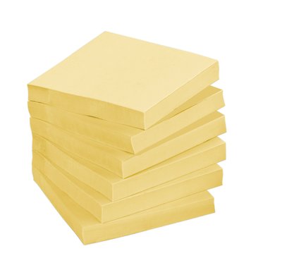 3M 654 Post-it Notes Cannery Yellow